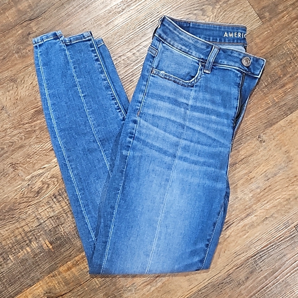 American Eagle Cropped Skinny Jeans